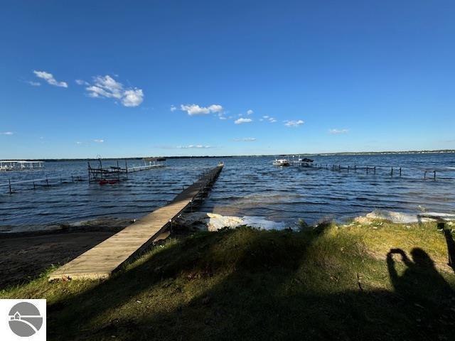 1900 Pavilion Dr, Lake City, MI 49651 - dock area featuring a water view