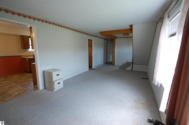 5525 S Mccauley Rd, Alger, MI 48610 - empty room featuring light carpet