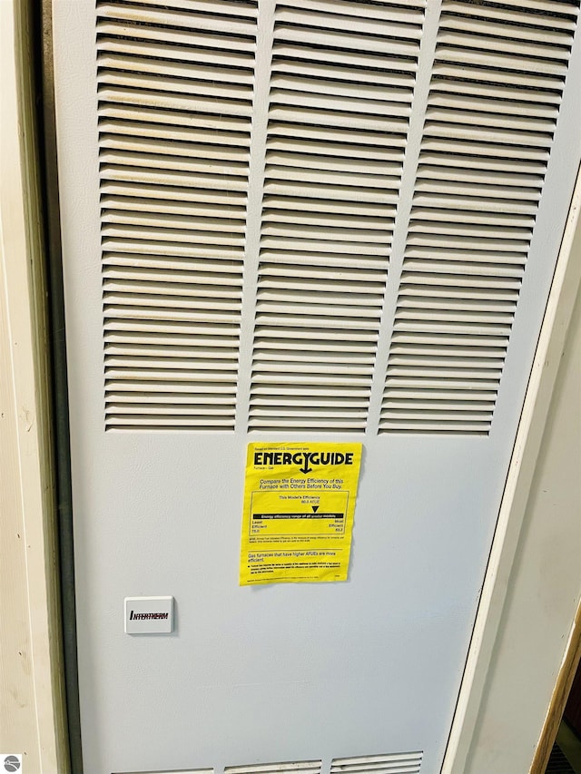 interior details with a heating unit