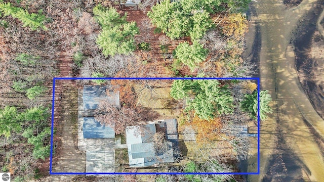 6836 NW Aarwood Trl, Rapid City, MI 49676 - drone / aerial view