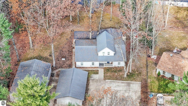 6836 NW Aarwood Trl, Rapid City, MI 49676 - bird's eye view
