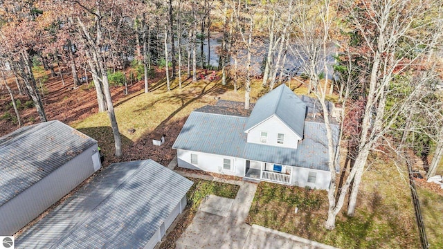 6836 NW Aarwood Trl, Rapid City, MI 49676 - aerial view