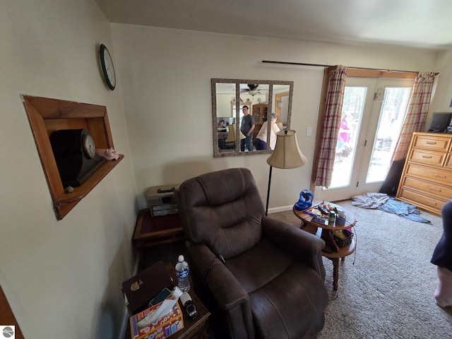 4280 Birch St, Lake, MI 48632 - carpeted living room with baseboards