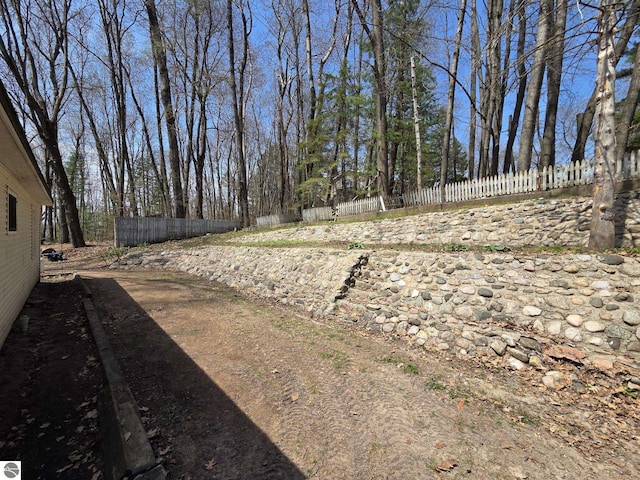 4280 Birch St, Lake, MI 48632 - view of yard featuring fence
