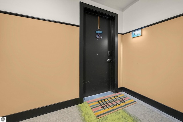 view of entrance to property