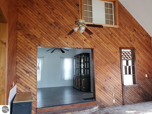 429 S Arnold, Mount Pleasant, MI 48858 - interior space featuring a ceiling fan