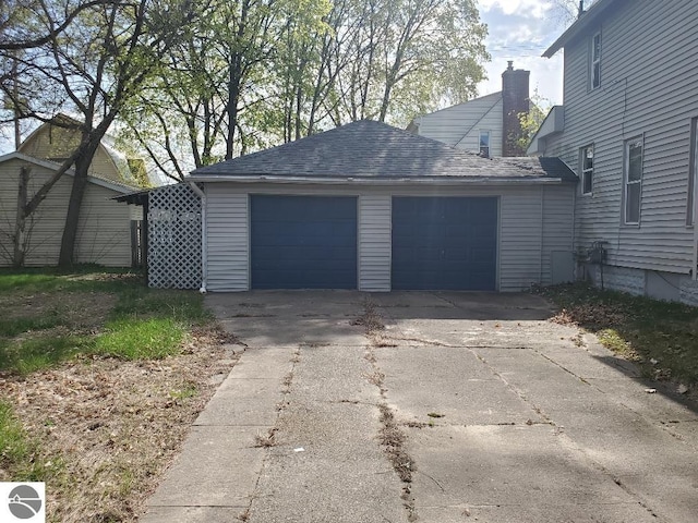 429 S Arnold, Mount Pleasant, MI 48858 - view of garage
