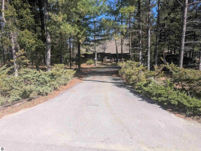 view of road