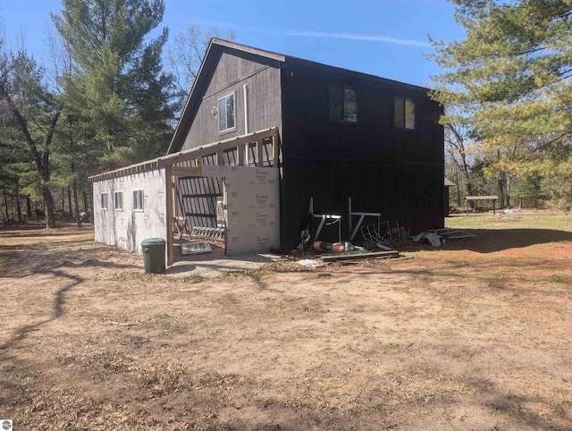 view of side of home