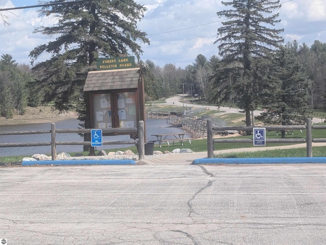 view of road