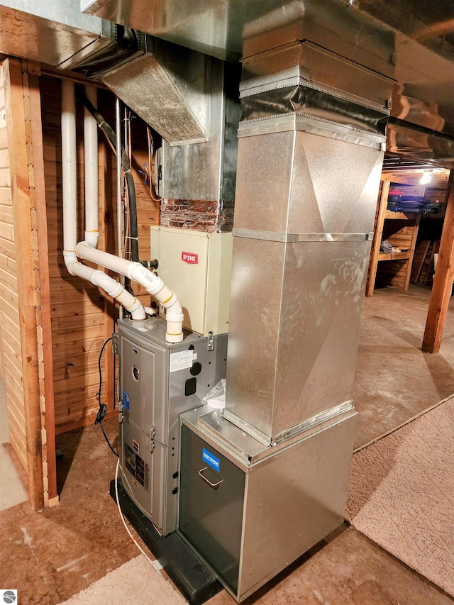 view of utility room