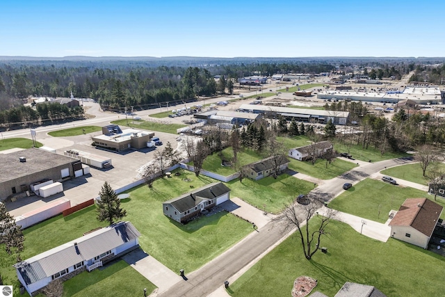 2280 NW Tamara Rd, Kalkaska, MI 49646 - bird's eye view with a forest view