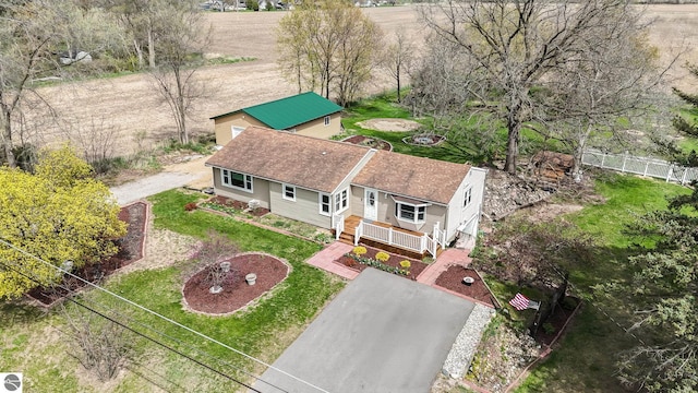 aerial view