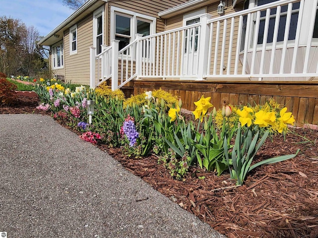 view of property exterior