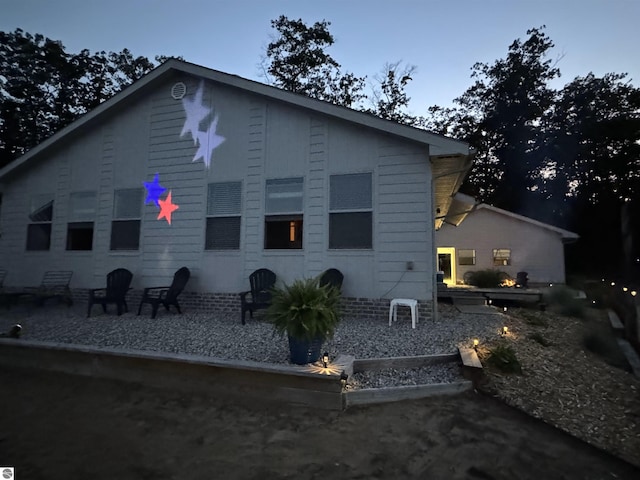 view of back of house