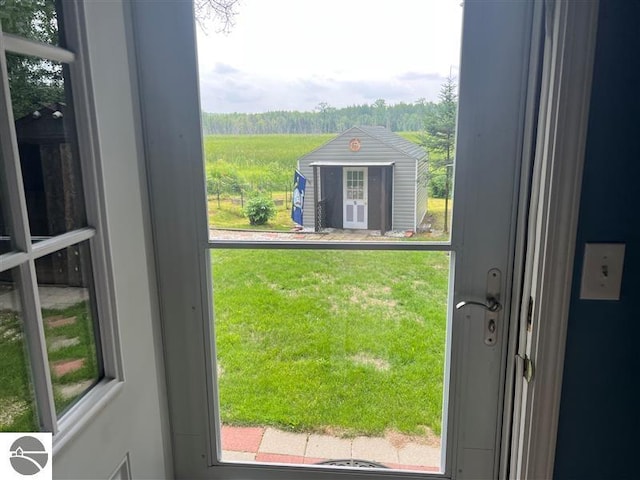 view of doorway