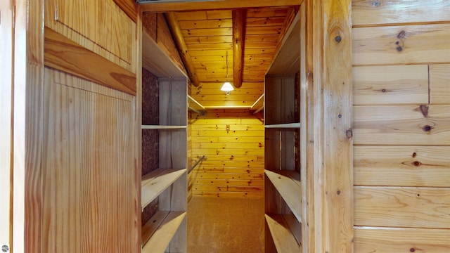 view of storage