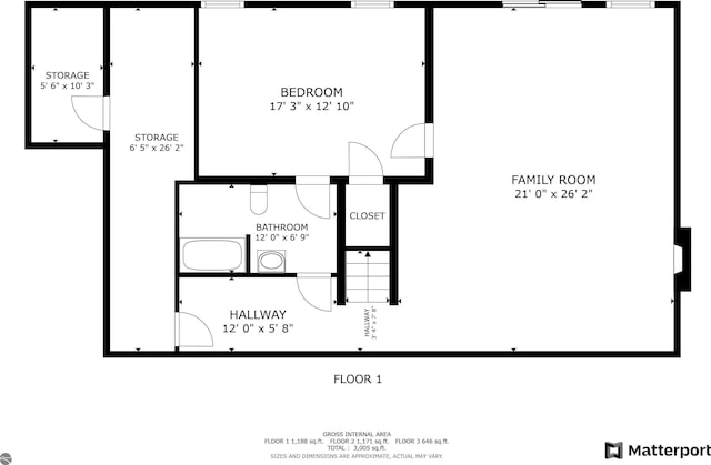 view of layout