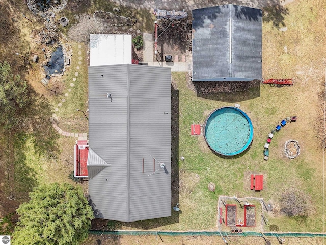 9916 S M-37, Buckley, MI 49620 - aerial view