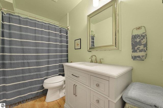 9916 S M-37, Buckley, MI 49620 - full bath with vanity, wood finished floors, and toilet