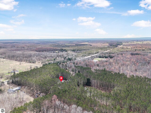 9916 S M-37, Buckley, MI 49620 - drone / aerial view with a view of trees