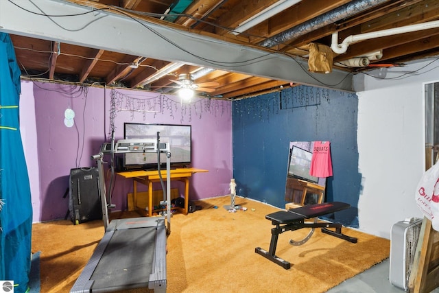 422 W Center, Alma, MI 48801 - view of exercise area