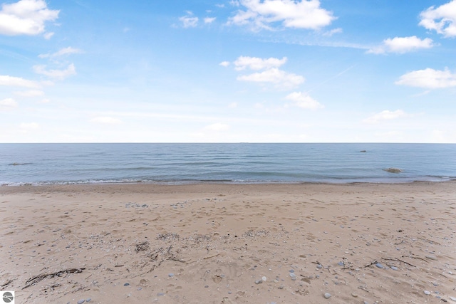 water view with a beach view