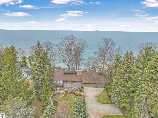 property view of water