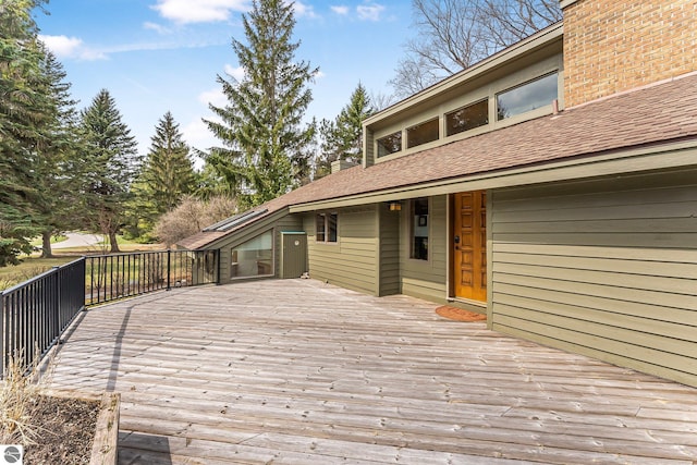view of deck
