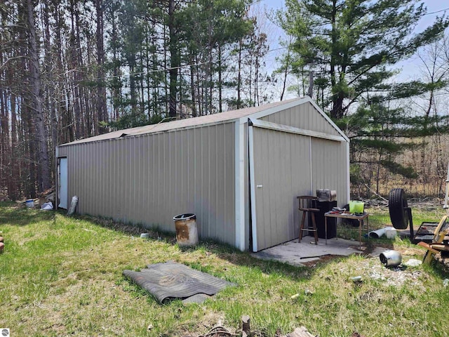 6889 Carpenter Rd, Whittemore, MI 48770 - view of outbuilding featuring an outbuilding