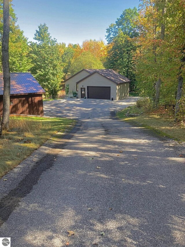 exterior space with driveway