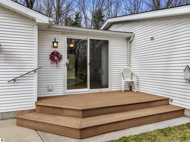 view of deck