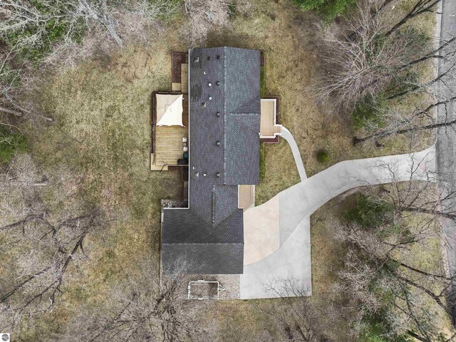 drone / aerial view