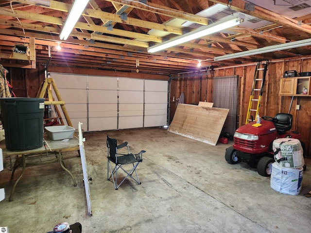 4320 Camp Rd, Oscoda, MI 48750 - view of garage
