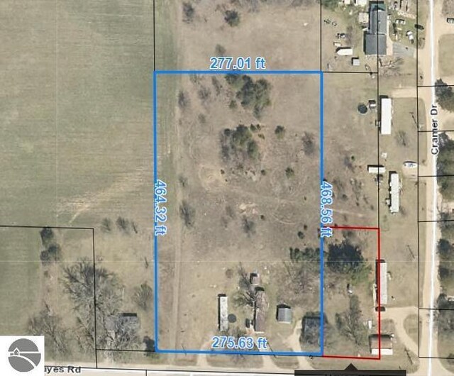 20122 Hayes Rd, Big Rapids, MI 49307 - map