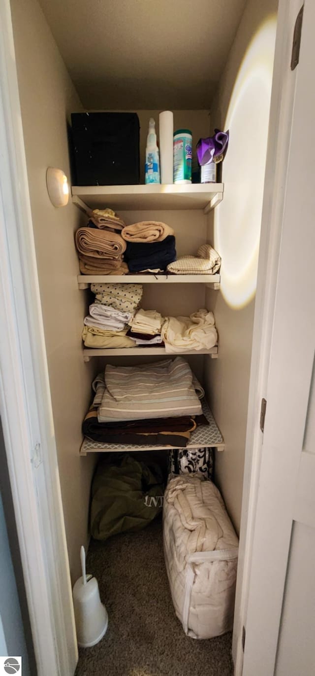 view of closet