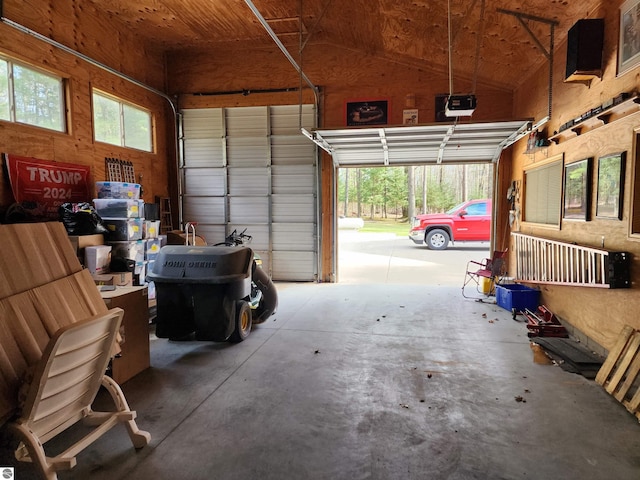 1697 Wildwood Rd, Sterling, MI 48659 - garage with a garage door opener