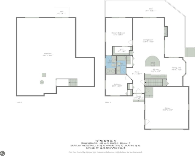 8377 Orchard Hill Rd, Beulah, MI 49617 - floor plan
