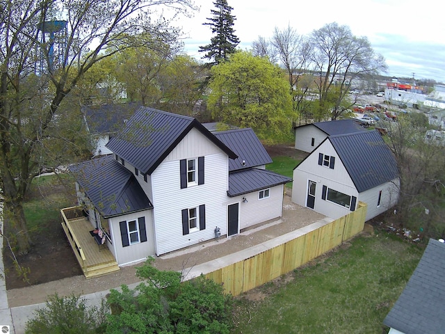 drone / aerial view