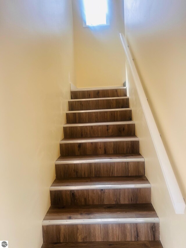 view of stairs