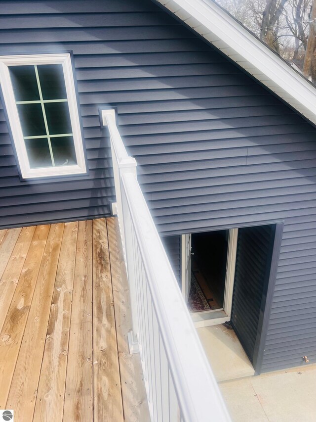 view of property exterior