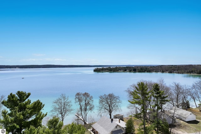 property view of water