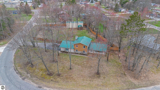 drone / aerial view