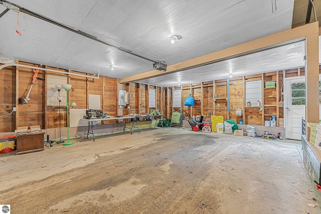 1981 S Lake Mitchell Dr, Cadillac, MI 49601 - storage area featuring a garage