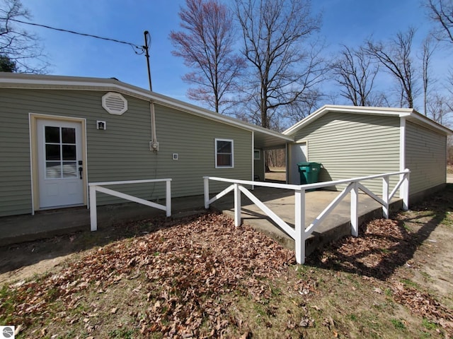 view of rear view of house