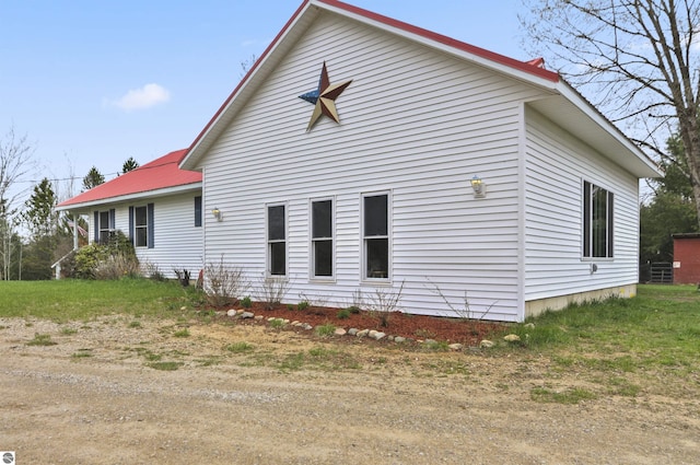 view of property exterior