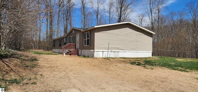 view of property exterior