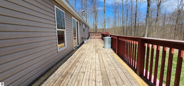 view of deck