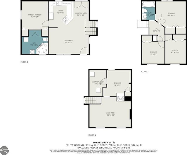 7809 Potter Rd, Bear Lake, MI 49614 - plan
