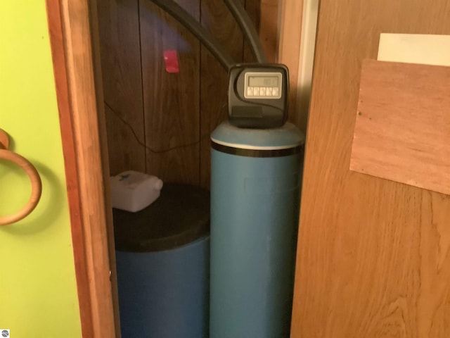 view of utility room
